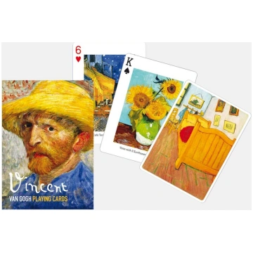 Spēļu kārtis Vincents Van Gogs, 54 kārtis Piatnik