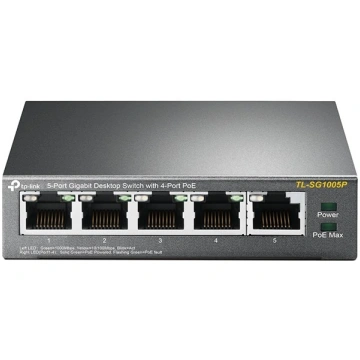 TP-Link 5-Port Gigabit Desktop PoE Switch with 4-P