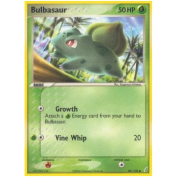 Bulbasaur - EX Guardiani dei Cristalli (Common) [C