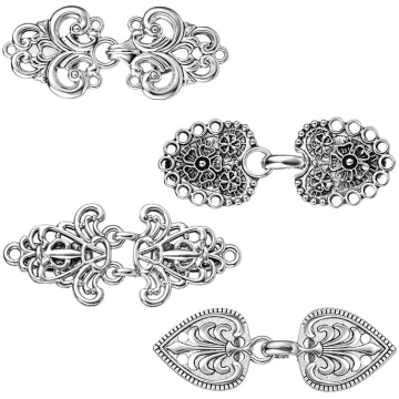 Ptwola Pack of 4 šalle Cape Pin Vintage Pulovers k