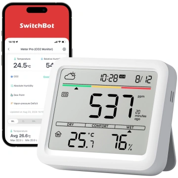 Switchbot Meter Pro CO2, CO2 measuring device (whi