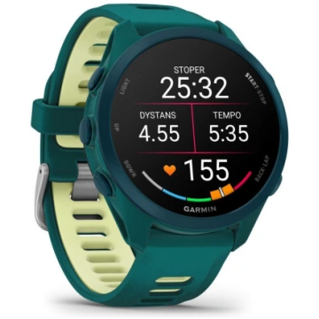 Viedpulksteni Garmin Forerunner 170 Music, Teal Gr
