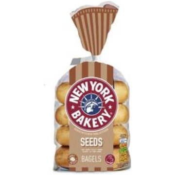 Beigeļi ar sēklām NEW YORK BAKERY 300g