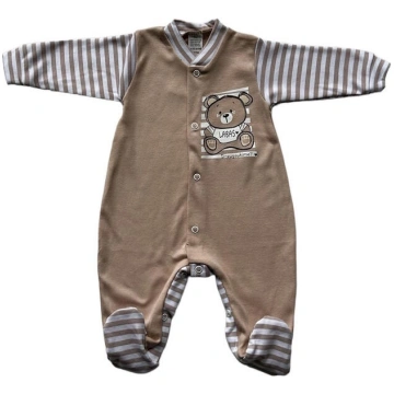 Rompers SWEET BABY brown 74 cm 0421 ZUZIA