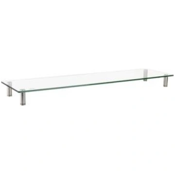 LOGILINK - Glass tabletop monitor riser, extra wid
