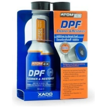 Kvēpu filtru tīrītājs Atomex (DPF) 250ml XADO