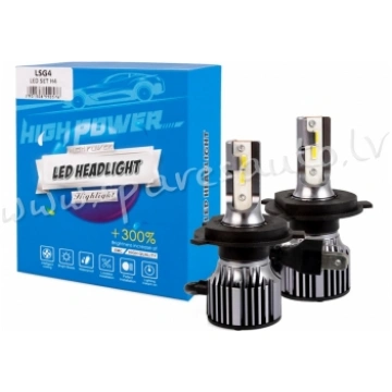 LSG4 - H4 LED SET H4 - Spuldzite Led - UNSORTED LE