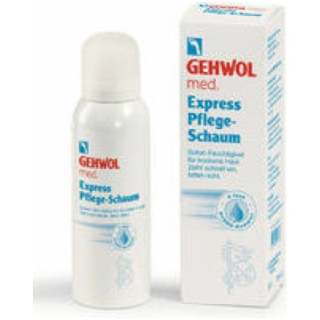 Gehwol med Express Pflege Schaum - kopjošas putas 