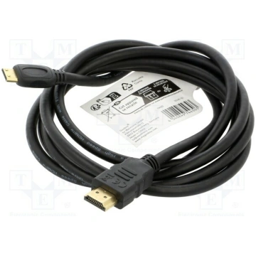 Cable; HDMI plug,mini HDMI plug; PVC; HDMI 2.1; Le