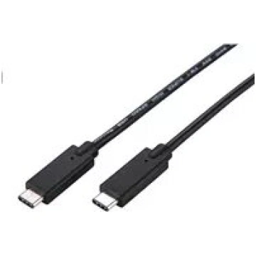 USB 3.2 Type-C kabelis c-tech CB-USB32-20B 2 m, PD