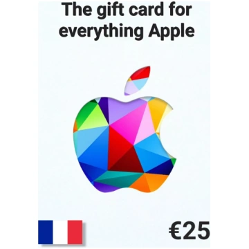Apple iTunes France 25 EUR Gift Card