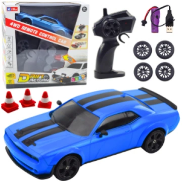 Car Sports Drift Interchangeable Wheels Remote Con