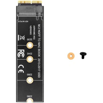 Apple MacBook Air un Pro 2013-2017 M.2 NVME SSD ad