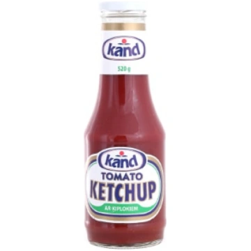 Kečups ar ķiplokiem Kand 520ml