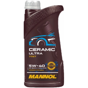 Motoreļļa Mannol 7727-1 Ceramic Ultra 5W-40 1 ltr