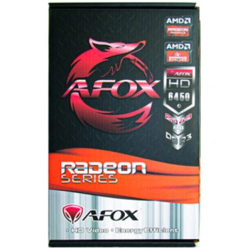 Videokarte AFOX Radeon HD 6450 2GB DDR3 64Bit DVI