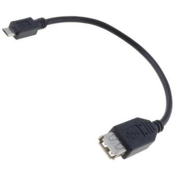 Cable; OTG,USB 2.0; USB A socket,USB B micro plug;