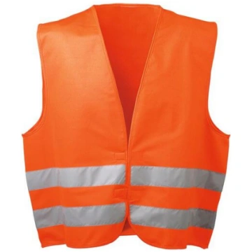 Oranža veste OSKAR ar divām atsarojošām līnijām