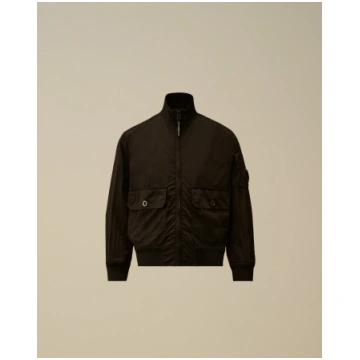 U16 Chrome-R Lens Bomber Jacket