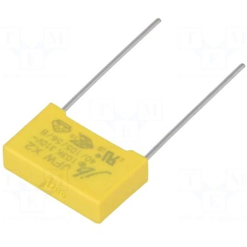 Capacitor: polypropylene | X2,suppression capacito