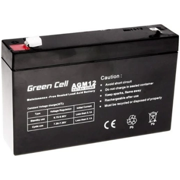 Green Cell Akumulator 6V/7Ah (AGM12) AKSAKGRERU170