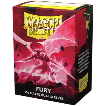 Dragon Shield: Standard Dual Sleeves: Fury [Matte]