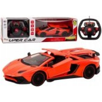 LEAN Toys RC Sports Car 1:12 Opening Doors Orange 