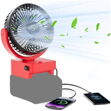 ThagBrco bezvadu ventilators, saderīgs ar Einhell