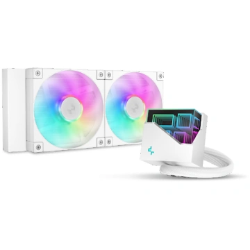 Deepcool Liquid CPU cooler LT240 WH ARGB (R-LT240-