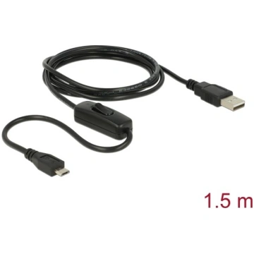 Delock Charging Cable USB 2.0 Type-A male > USB 2.