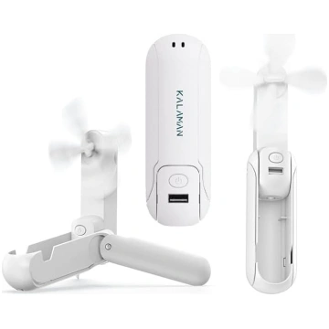 KALAMAN Mini rokas ventilators, 4 in 1 daudzfunkci