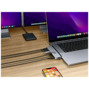 Hyper | HyperDrive DUO PRO 7-in-2 USB-C Hub for Ma