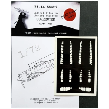 Ki-44 Shoki Control Surfaces DEAD Design Models