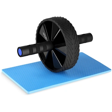 Vēdera preses ritenis 4FIZJO AB Wheel PRO, zils