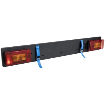 LICENCE PLATE HOLDER + LIGHTS 13 PINS Menabo