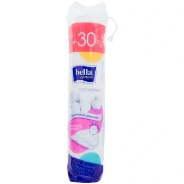 Bella Cotton vates kosmētiskās plāksnītes, 80 gb. 