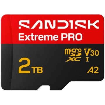 SanDisk Extreme PRO - flash memory card - 2 TB - m