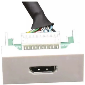 HDMI Modulis F/F Garbot F22 20 cm Balts FULL