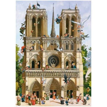 Puzzle Loup: Vive Notre Dame Heye