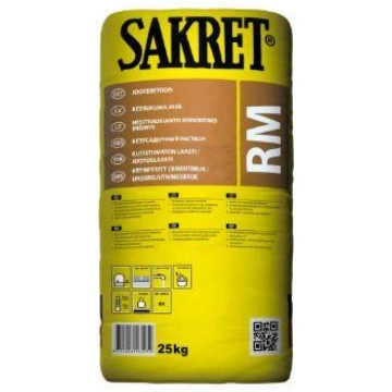 Sakret RM bezrukuma java, 25kg Sakret RM bezrukuma