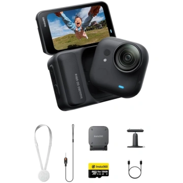Insta360 GO Ultra Must-Have Bundle Night Black Han