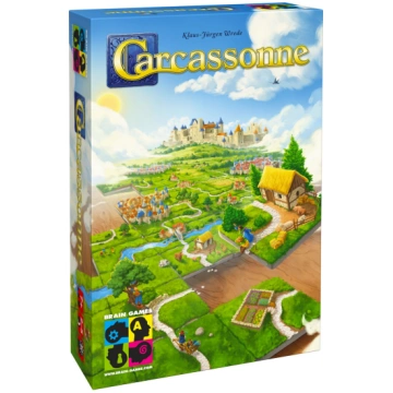 Carcassonne, pasaulslavena spēle, 7+gadi, 0491