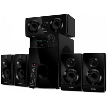 Speakers SVEN HT-210, black (125W, Bluetooth, Opti