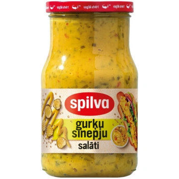 Spilva salāti — Gurķu sinepju salāti 870 g, gurķu 