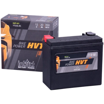 Akumulators motocikliem intAct Battery-Power HVT Y