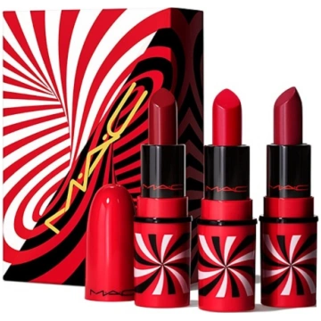 Tiny Tricks Set MAC: Mini, Matte, Cream Lipstick, 