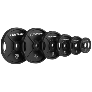 Olimpiskās čuguna diski TUNTURI Platinum 2,5–25 kg