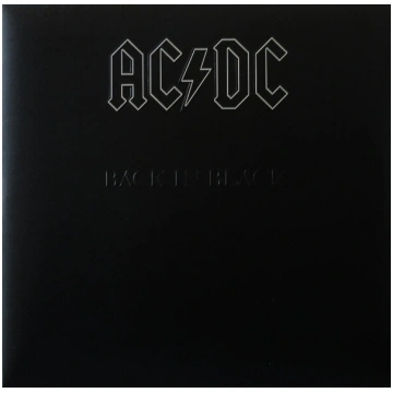 AC/DC - Back In Black (vinila plate, LP)