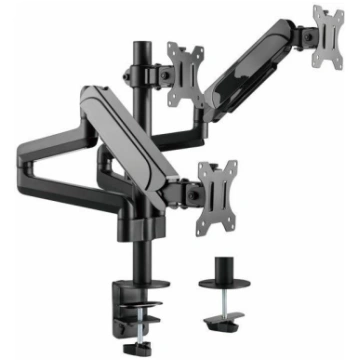 Equip 17"-27" Triple Monitor Desk Mount Bracket 65