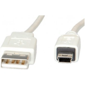 Kabel USB Secomp USB-A - miniUSB 1.8 m Bezowy (S31